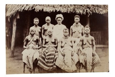 Wives of King Ja Ja, Nigeria, 1880s by Unknown